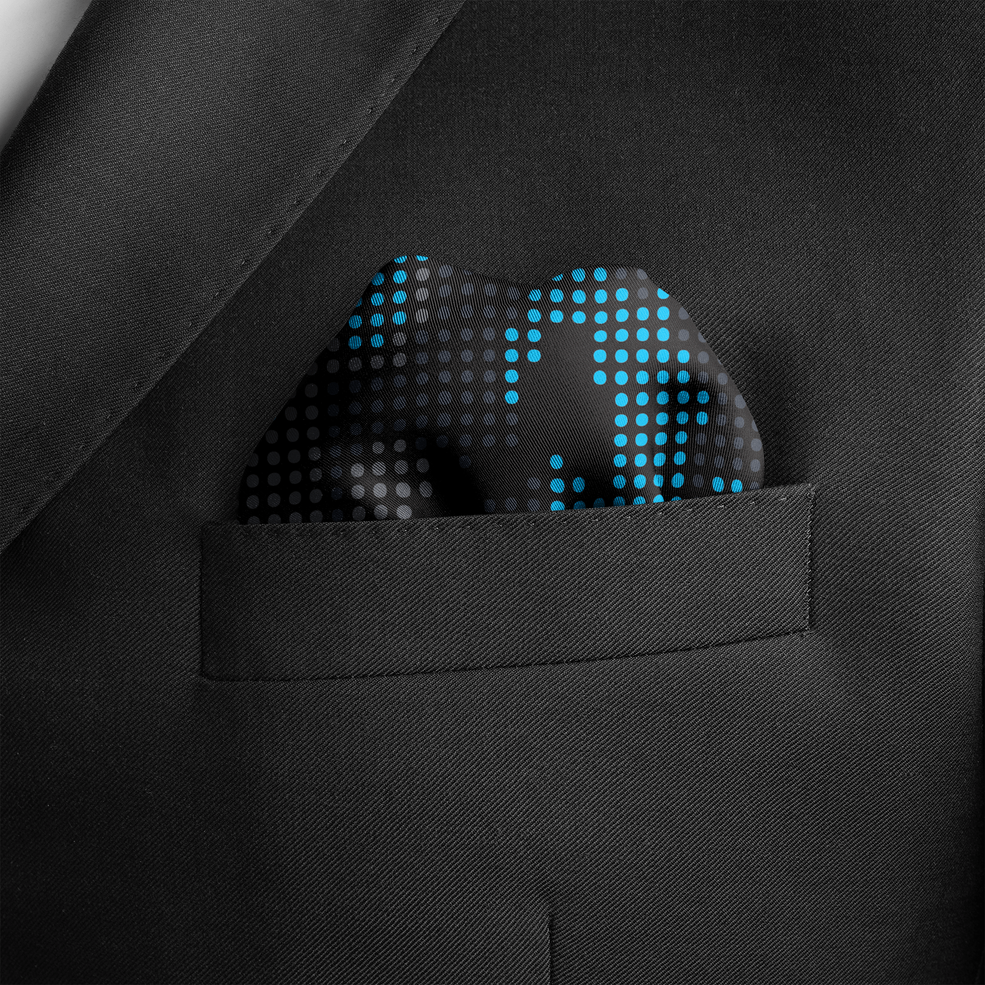 W21-DTG-CAMO1 SILK POCKET SQUARE