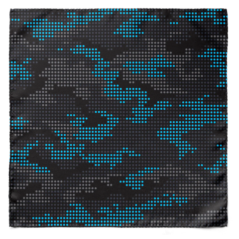 W21-DTG-CAMO1 SILK CRAVAT