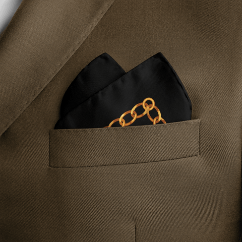 W21- Key of Rome SILK POCKET SQUARE (Gentleman's Gem Edition)