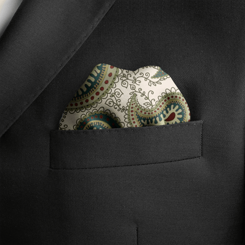 W21- Robe of Honour SILK POCKET SQUARE