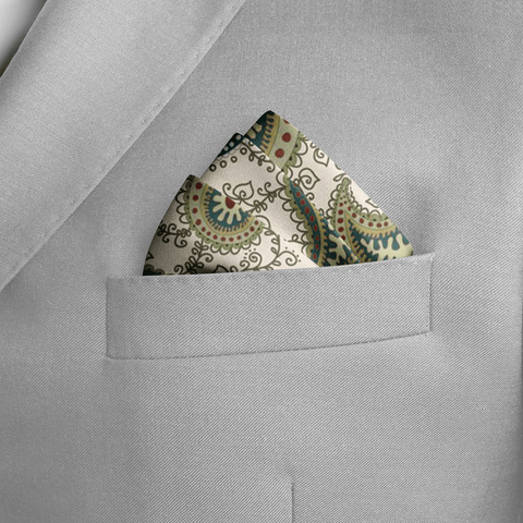 W21- Robe of Honour SILK POCKET SQUARE
