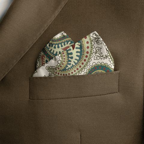 W21- Robe of Honour SILK POCKET SQUARE