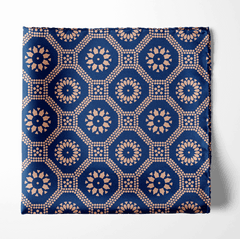 W21- SEED OF LIFE SILK POCKET SQUARE