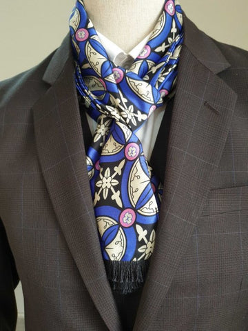 Blue Digital Scarf
