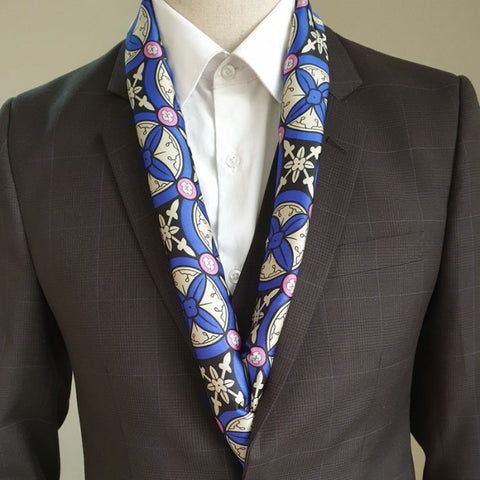 Blue Digital Scarf