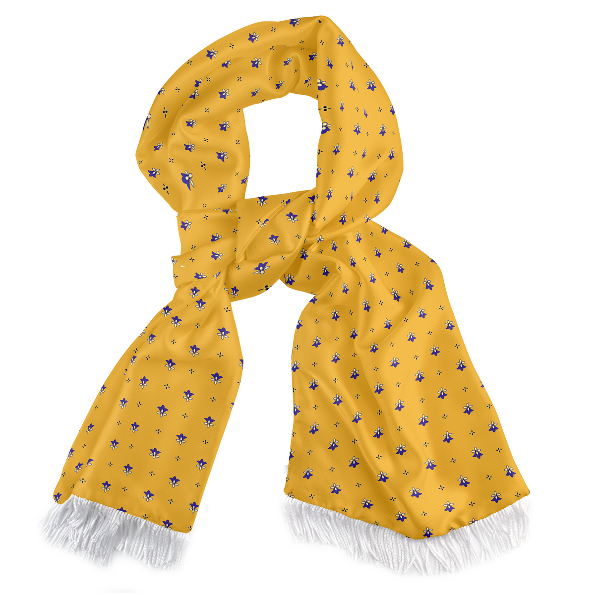 BUMBLEBEE SILK SCARF (LUXE COLLECTION)