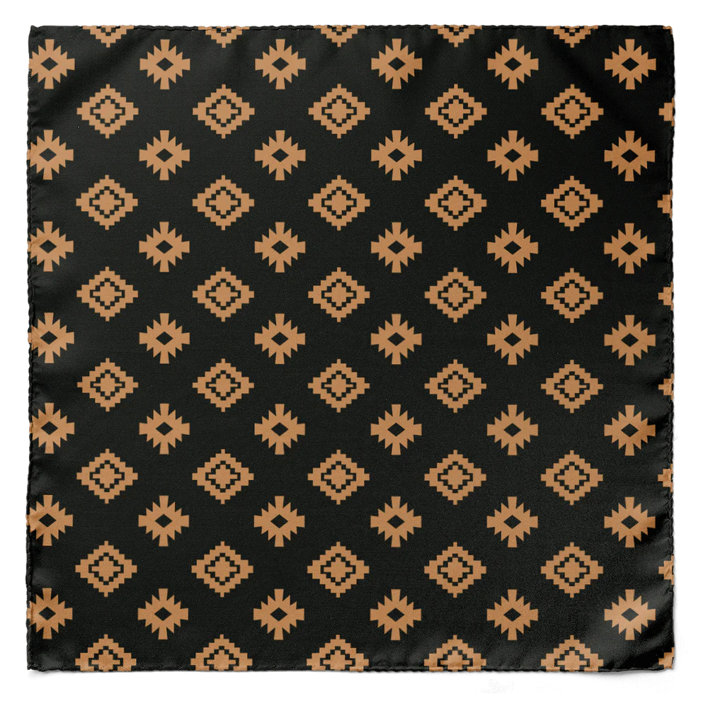 Copper Sparkle Silk Cravat (LUXE COLLECTION)