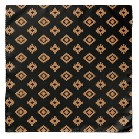 Copper Sparkle Silk Cravat (LUXE COLLECTION)