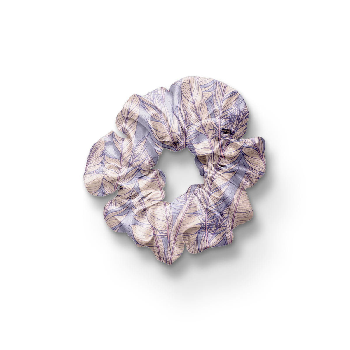 FLAMINGO SILK SCRUNCHIE