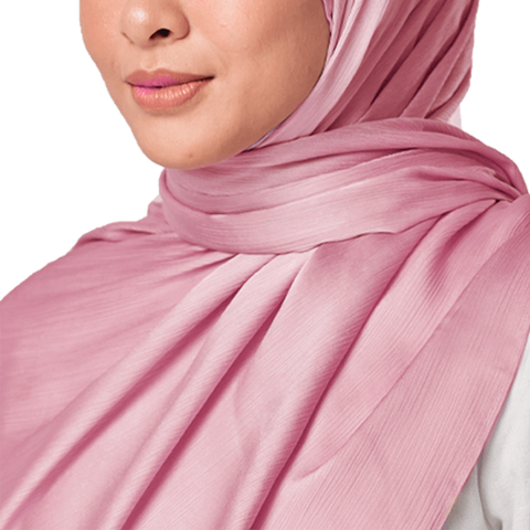 COTTON CANDY CRINKLE SILK SCARF