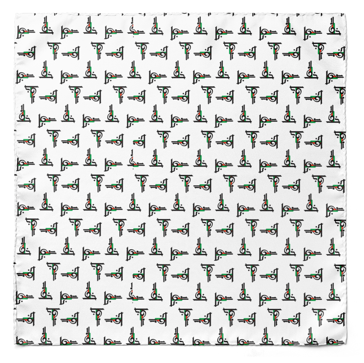 KHAN'S CALL POCKET SQUARE