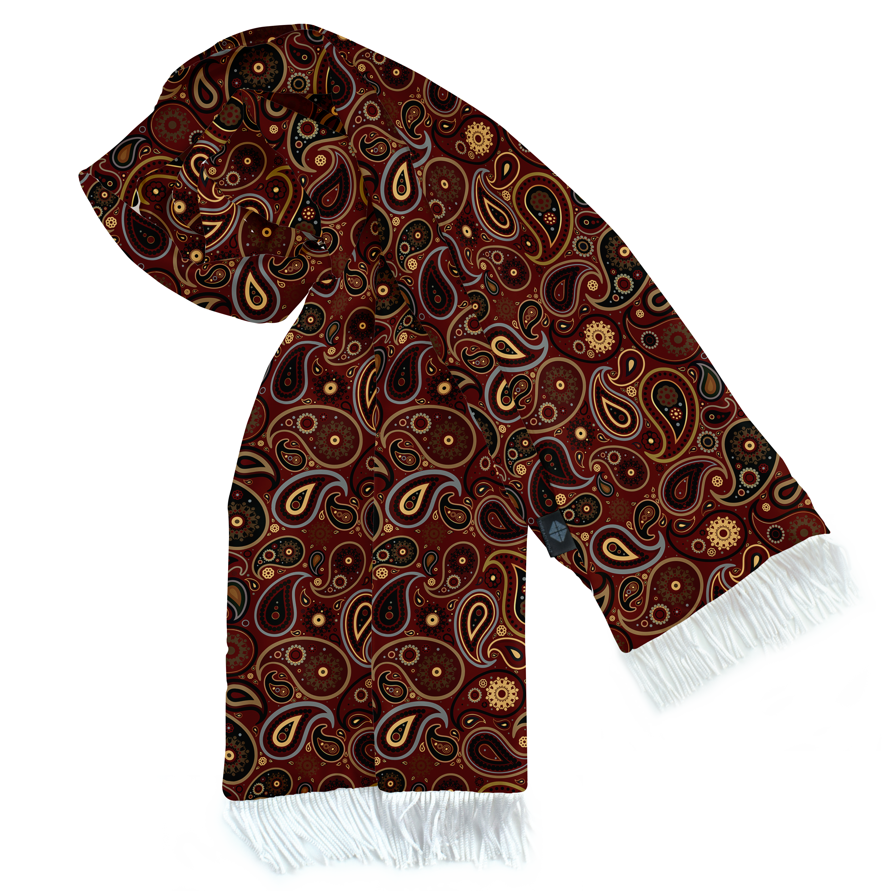 W21- ROYAL BOTHA SILK MEN SCARF