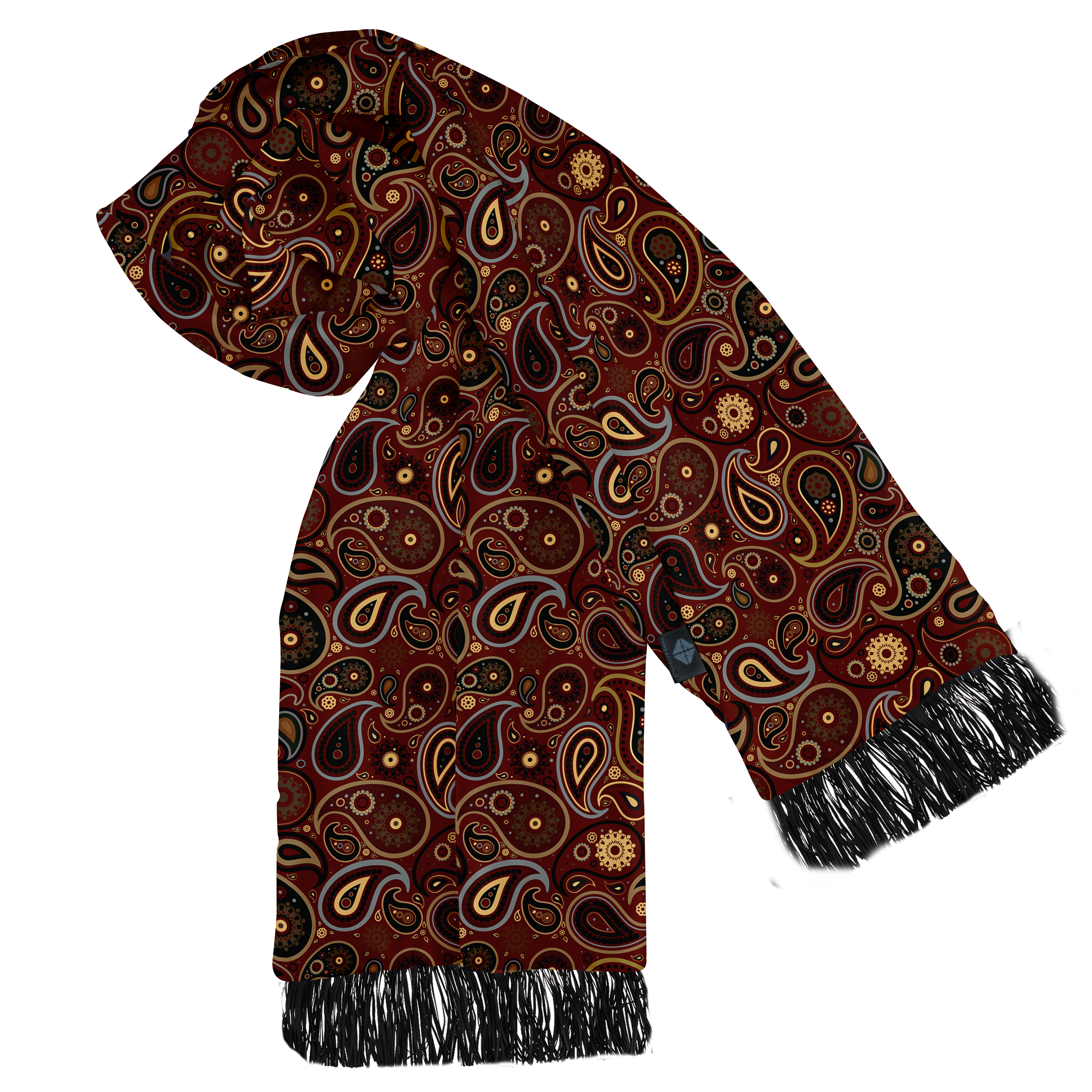 W21- ROYAL BOTHA SILK MEN SCARF