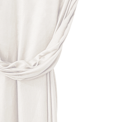 WHITE PEARL LAWN SCARF