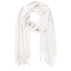 WHITE PEARL LAWN SCARF