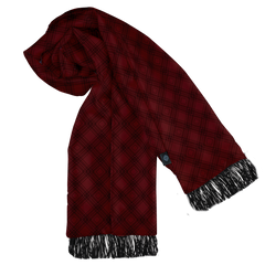 SCOTTISH RED SILK MEN SCARF