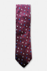 Maroon Paisley