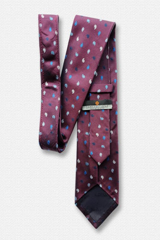 Maroon Paisley