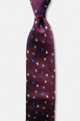 Maroon Paisley